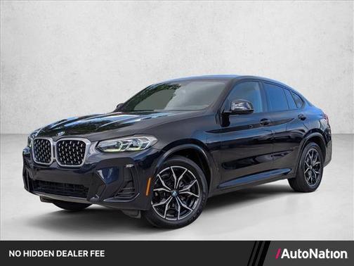 Carbon Black Metallic 2023 BMW X4 xDrive30i