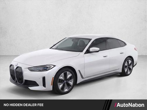 Mineral White Metallic 2023 BMW i4 Gran Coupe eDrive40