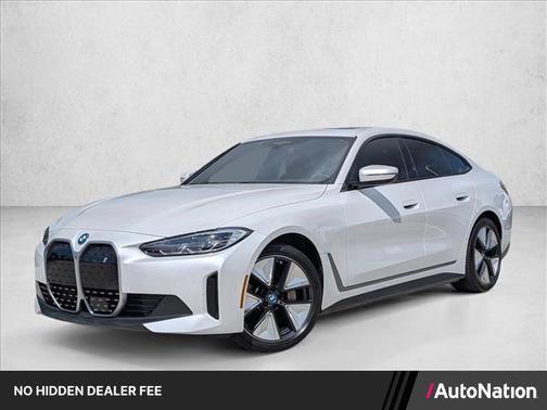 Mineral White Metallic 2023 BMW i4 Gran Coupe eDrive40
