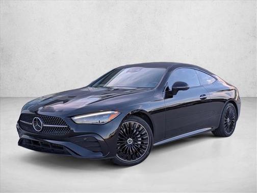 Black 2024 Mercedes-Benz CLE 300 4MATIC Coupe