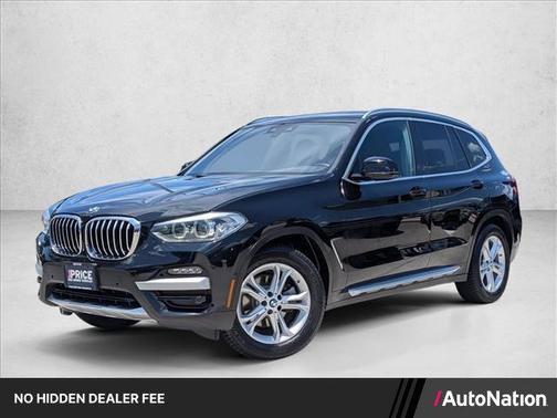 Jet Black 2021 BMW X3 sDrive30i