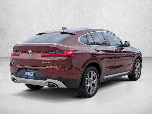 Red 2025 BMW X4 xDrive30i