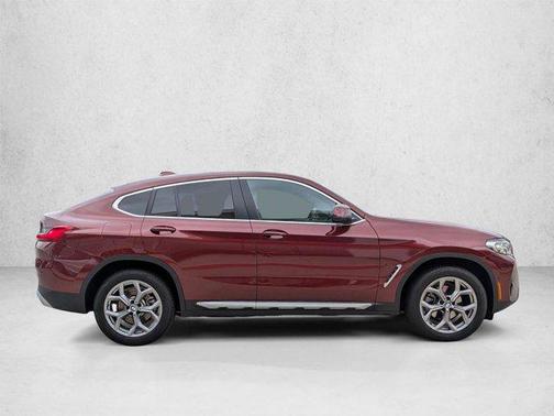 Red 2025 BMW X4 xDrive30i