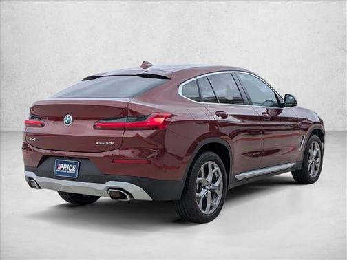 Red 2025 BMW X4 xDrive30i