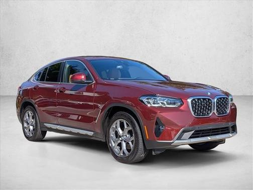 Red 2025 BMW X4 xDrive30i