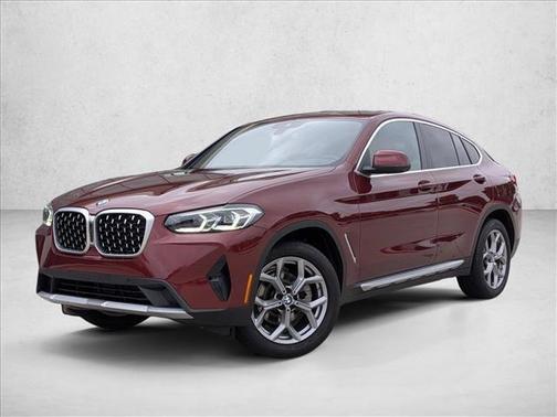 Red 2025 BMW X4 xDrive30i