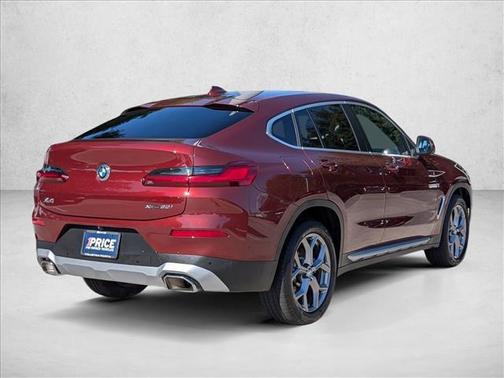 Red 2025 BMW X4 xDrive30i