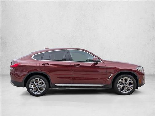 Red 2025 BMW X4 xDrive30i
