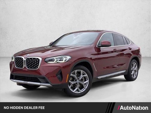 Red 2025 BMW X4 xDrive30i