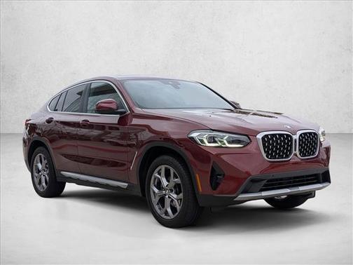 Red 2025 BMW X4 xDrive30i