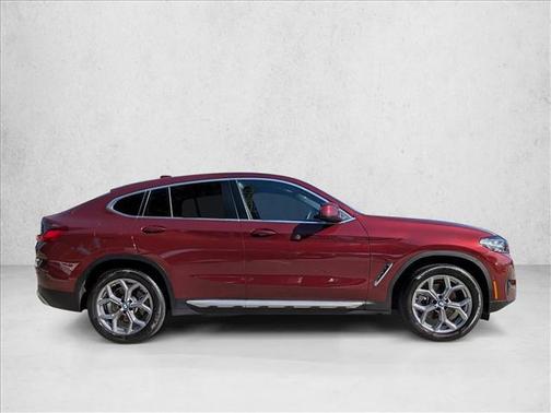 Red 2025 BMW X4 xDrive30i