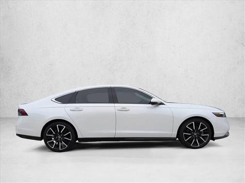 Platinum White Pearl 2024 Honda Accord Hybrid Touring