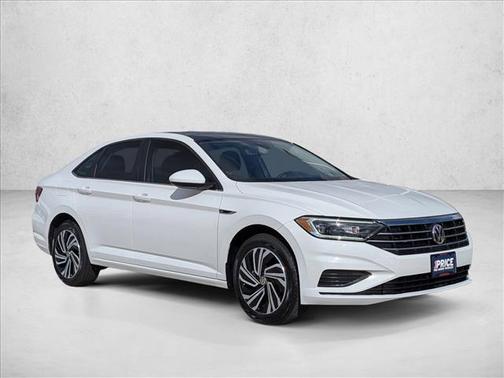 Pure White [White] 2021 Volkswagen Jetta 1.4T SEL