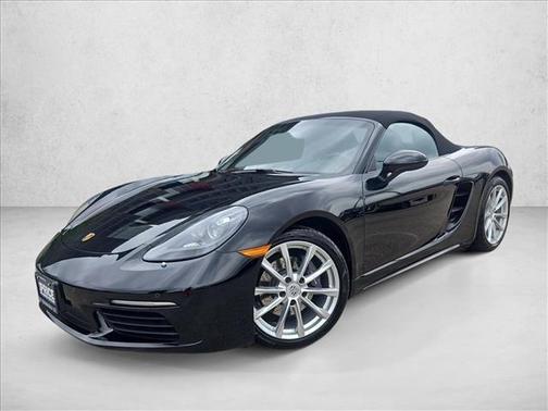 Jet Black Metallic 2024 Porsche 718 Boxster Roadster