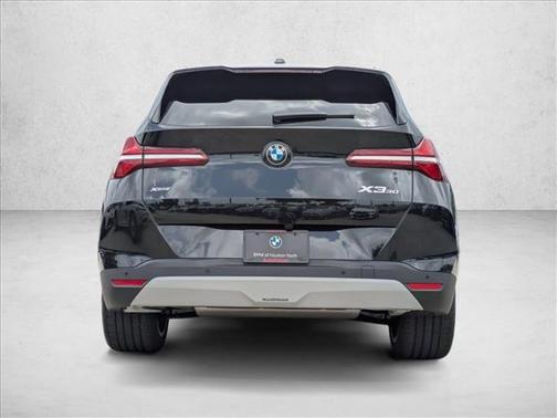 Black Sapphire Metallic 2025 BMW X3 30 xDrive