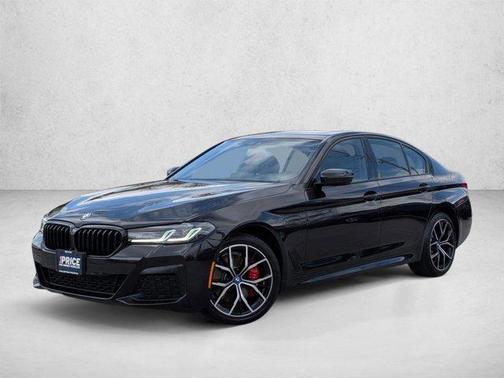 Black Sapphire Metallic 2023 BMW 530e Base