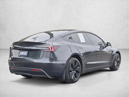 Stealth Grey 2025 Tesla Model 3 Long Range
