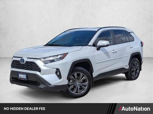 Wind Chill Pearl 2024 Toyota RAV4 Hybrid XLE Premium