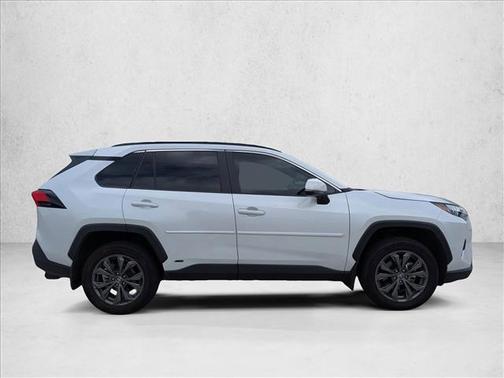 Wind Chill Pearl 2024 Toyota RAV4 Hybrid XLE Premium