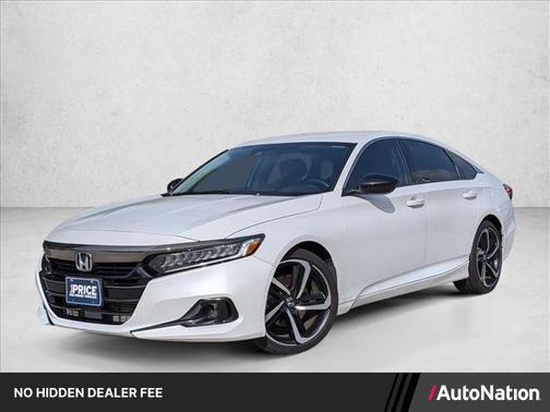 Platinum White Pea 2022 Honda Accord Sport SE 1.5T