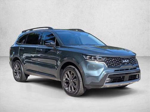Aruba Green 2022 Kia Sorento SX
