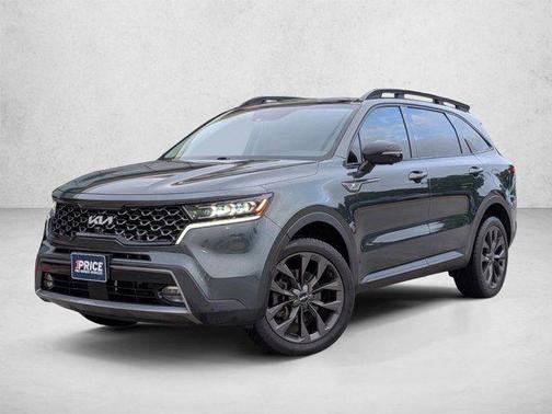 Aruba Green 2022 Kia Sorento SX