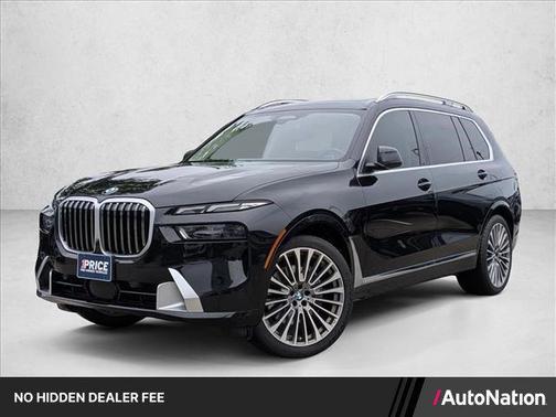 Black Sapphire Metallic 2024 BMW X7 xDrive40i
