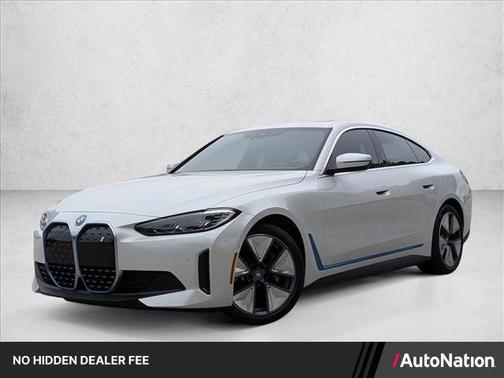 Mineral White Metallic 2023 BMW i4 Gran Coupe eDrive40
