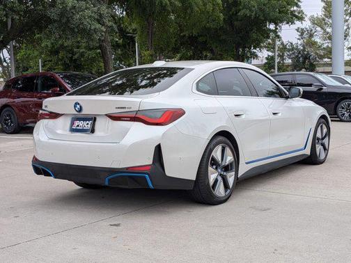Mineral White Metallic 2023 BMW i4 Gran Coupe eDrive40