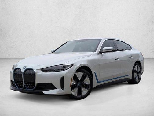 Mineral White Metallic 2023 BMW i4 Gran Coupe eDrive40