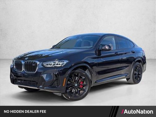 Carbon Black Metallic 2024 BMW X4 M40i