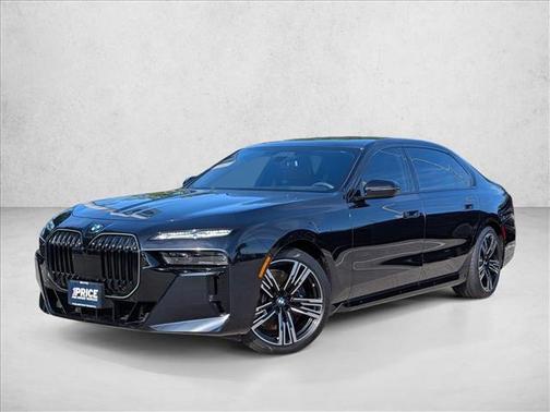 Carbon Black Metallic 2024 BMW 760 xDrive