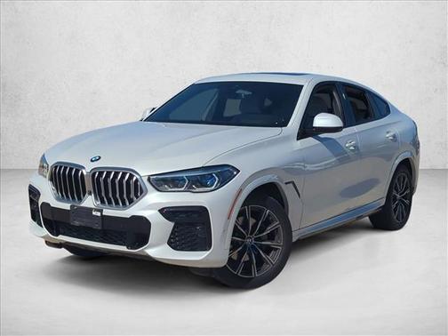 Mineral White Metallic 2023 BMW X6 xDrive40i