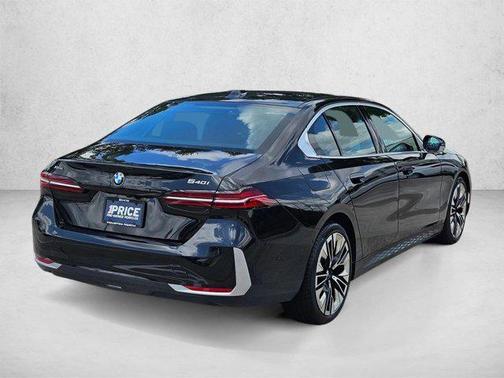 Black 2025 BMW 540 xDrive