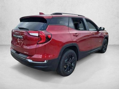 Volcanic Red Tintcoat 2024 GMC Terrain AWD AT4
