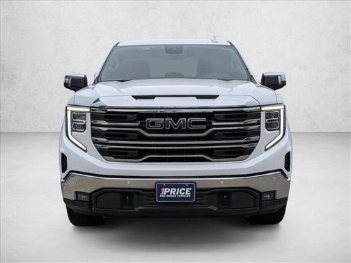 Summit White 2025 GMC Sierra 1500 SLT