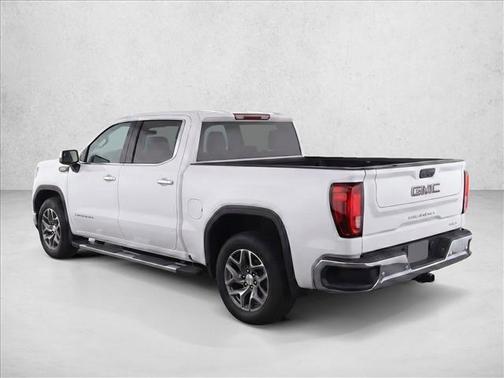 Summit White 2025 GMC Sierra 1500 SLT
