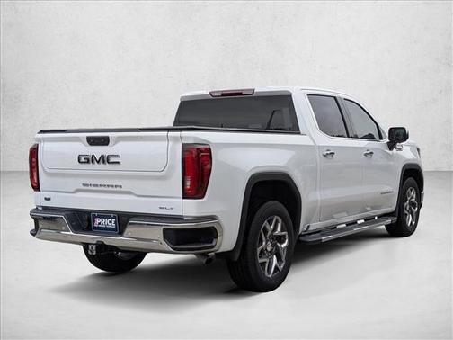Summit White 2025 GMC Sierra 1500 SLT