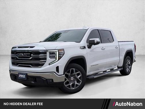 Summit White 2025 GMC Sierra 1500 SLT