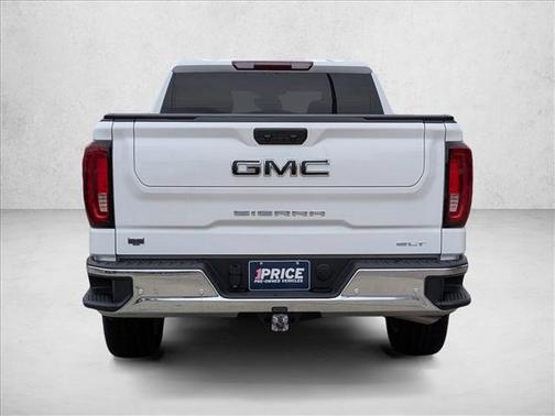Summit White 2025 GMC Sierra 1500 SLT