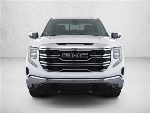 Summit White 2025 GMC Sierra 1500 SLT