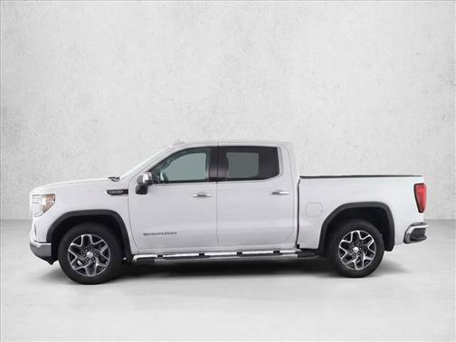 Summit White 2025 GMC Sierra 1500 SLT