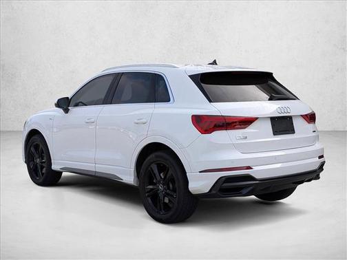 White 2022 Audi Q3 45 S line Premium Plus