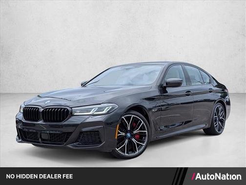 Black Sapphire Metallic 2023 BMW 530e Base