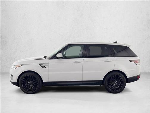 White 2017 Land Rover Range Rover Sport 3.0L Turbocharged Diesel HSE Td6