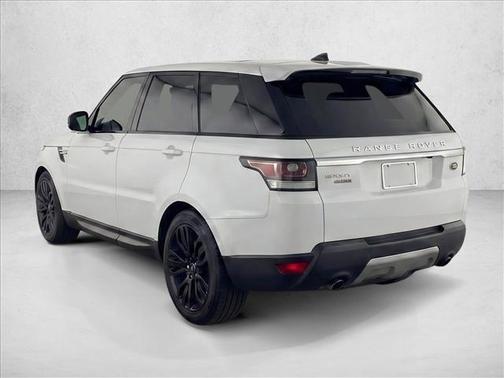 White 2017 Land Rover Range Rover Sport 3.0L Turbocharged Diesel HSE Td6