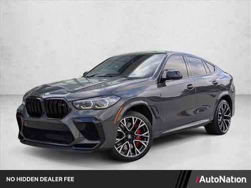 Dravit Grey Metallic 2022 BMW X6 M Sports Activity Coupe