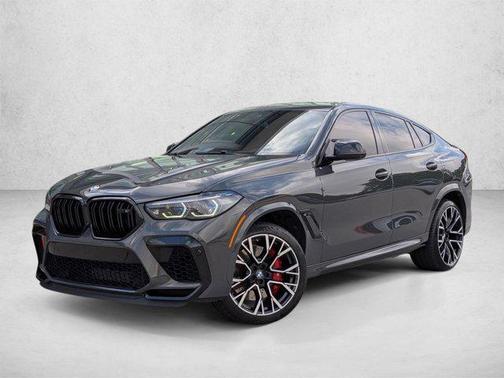 Dravit Grey Metallic 2022 BMW X6 M Sports Activity Coupe