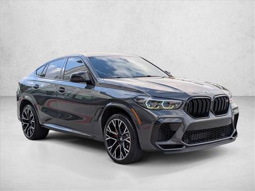 Dravit Grey Metallic 2022 BMW X6 M Sports Activity Coupe