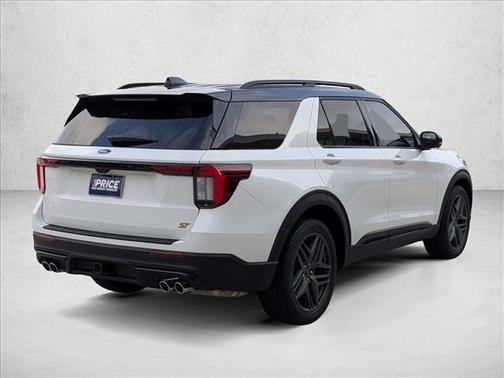 Star White Metallic Tri-Coat 2025 Ford Explorer ST
